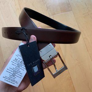 Ted Baker Leather Mens Belt  32"